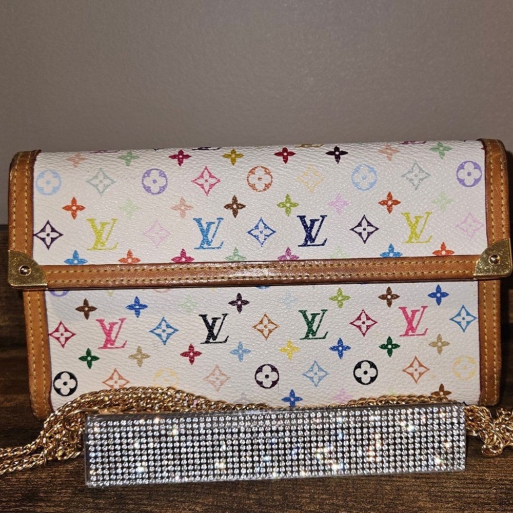 Louis Vuitton Murakami long wallet. Excellent used condition